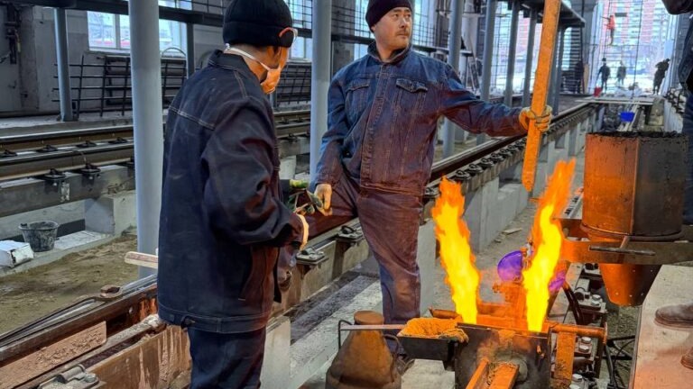 Сварочные работы методом АЛТС на рельсах Улан-Удэ, 2024 г