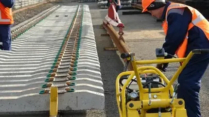 Замена рельсовых скреплений РШР — ТРП