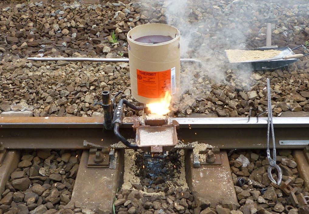 Что такое алюминотермитная сварка (АЛТС)